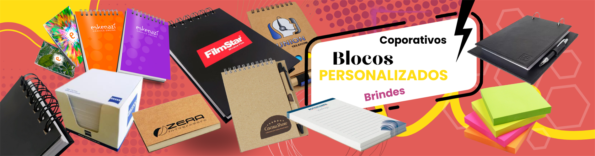 Blocos de Anotações Personalizados